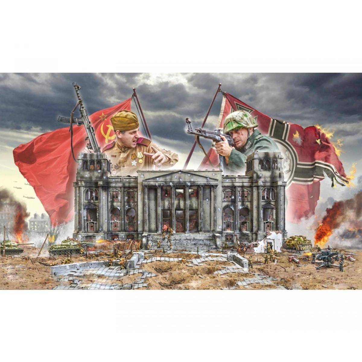 6195 - Modellbausatz, 1:72 Kampf-Set 1945 Fall des Reichstages