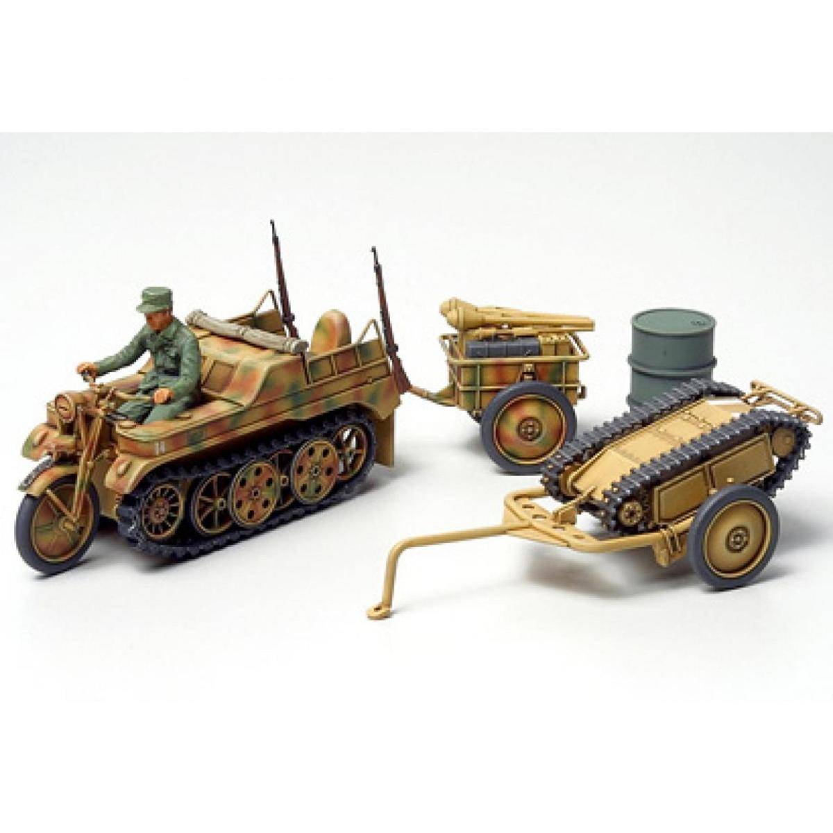 32502 - Modellbausatz, 1:48 Dt. Kettenkrad m. Goliath