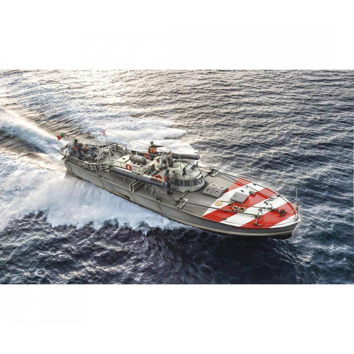 5626 - Modellbausatz, 1:35 M.A.S. 568 4a Torpedoboot m. Crew
