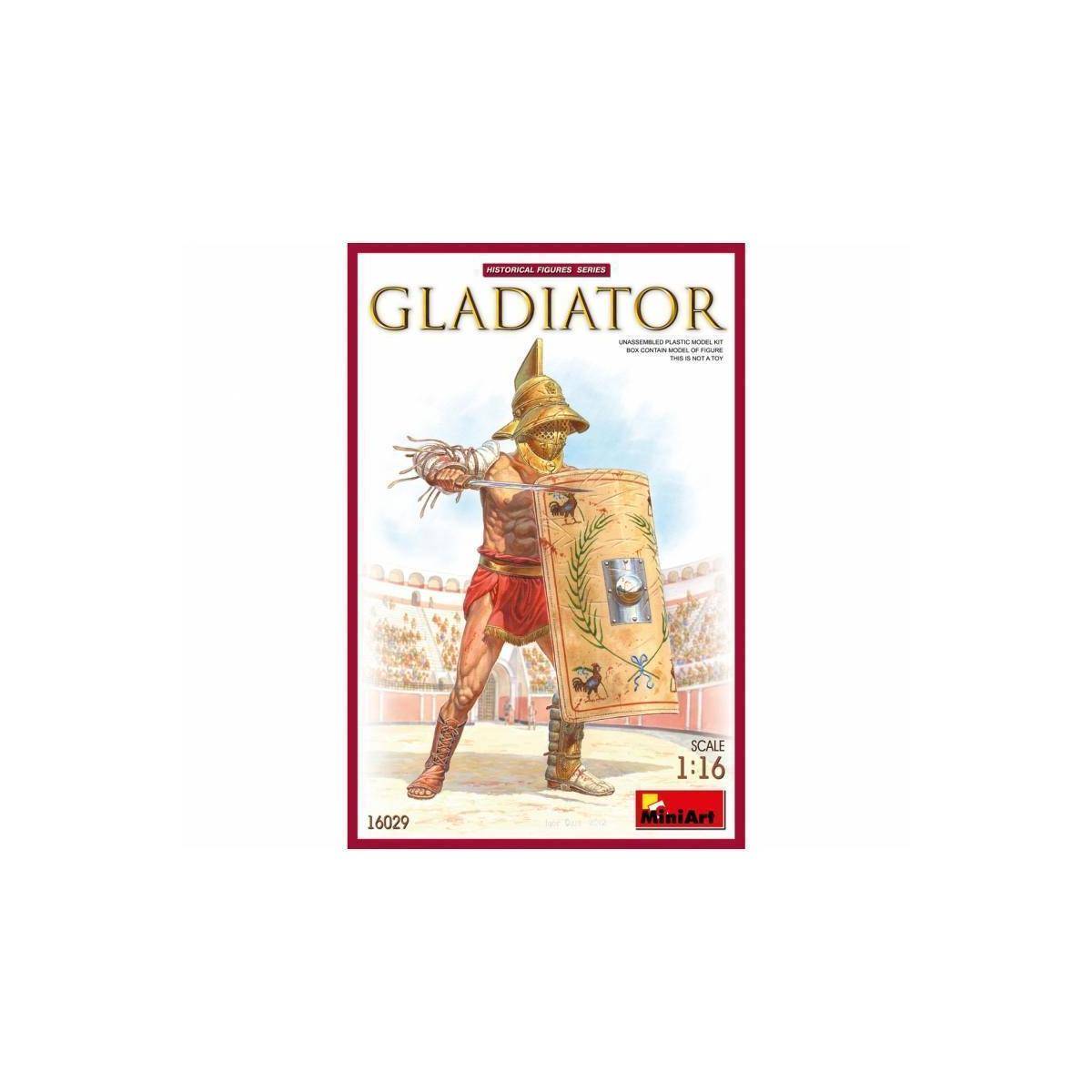 16029 - Modellbausatz,1:16 Fig. Gladiator