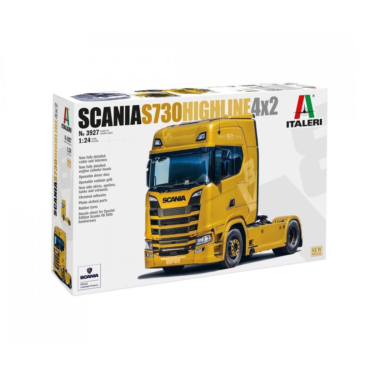 3927 - Modellbausatz,1:24 SCANIA S730 Highline 4x2