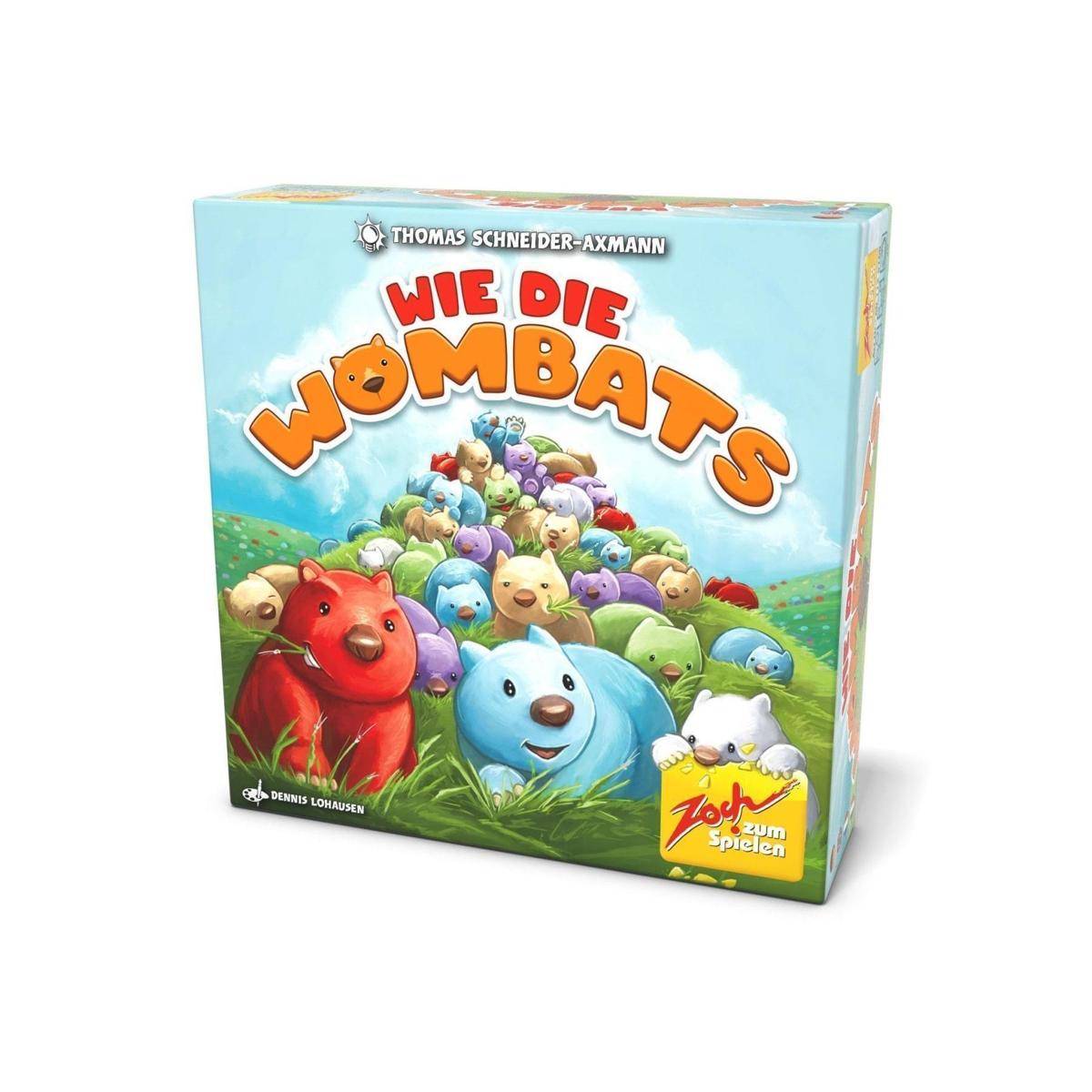Wie die Wombats, Brettspiel, für 1-6 Spieler, ab 8 Jahren (DE-Ausgabe)