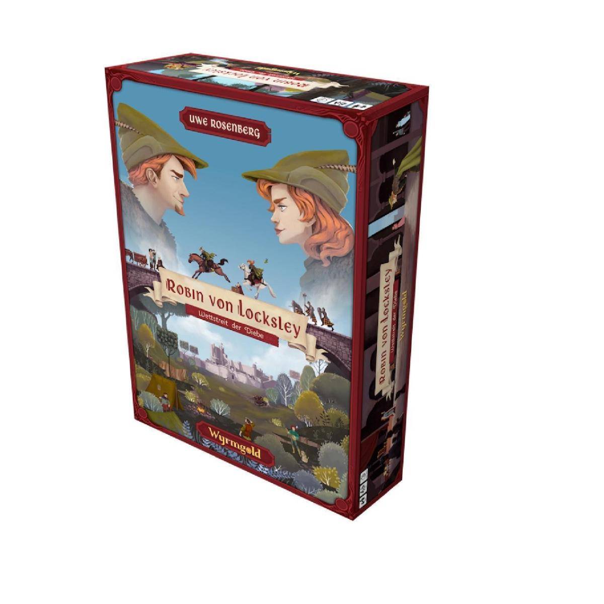 Robin von Locksley, Brettspiel, für 2 Spieler, ab 8 Jahren (DE-Ausgabe)