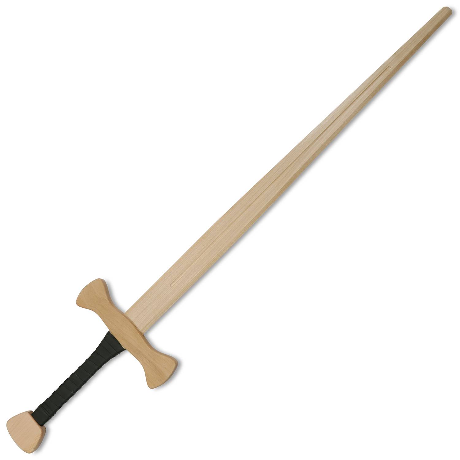 BestSaller 1005 Zweihand-Schwert Bärenschlag 107 cm, Griff grün umwickelt, natur/grün