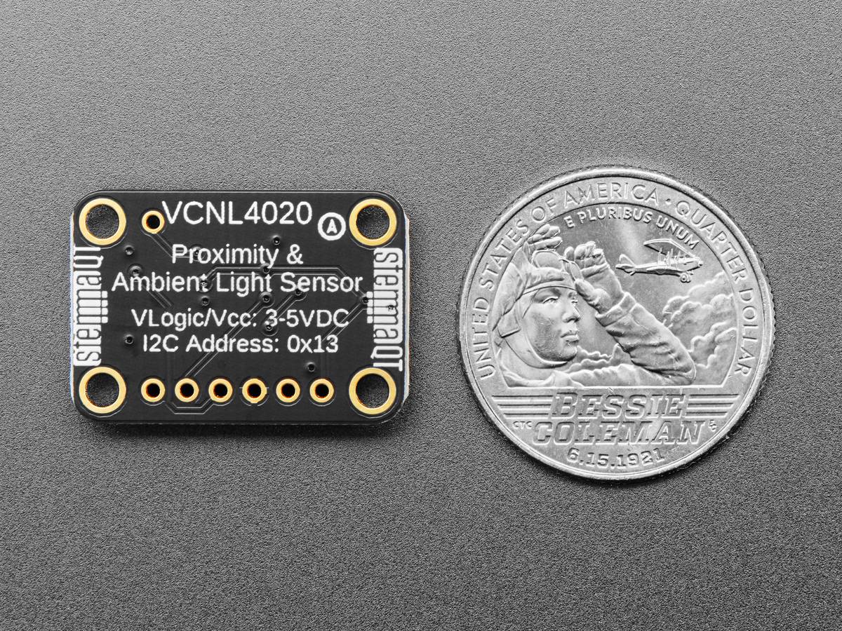 Adafruit VCNL4020 Proximity and Light Sensor STEMMA QT Qwiic 5810