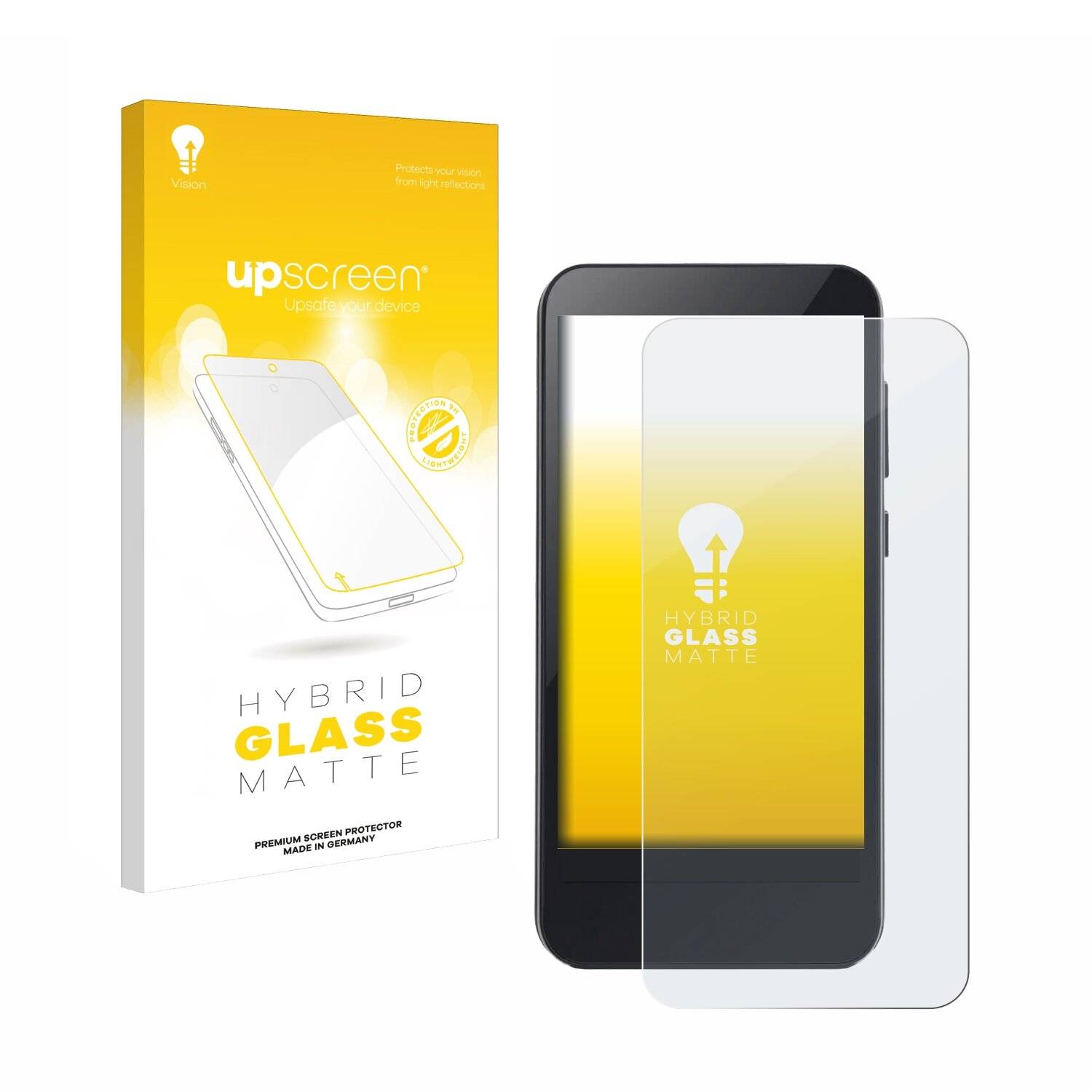 upscreen Hybrid Glas Matt Panzer-Folie für Omnipod