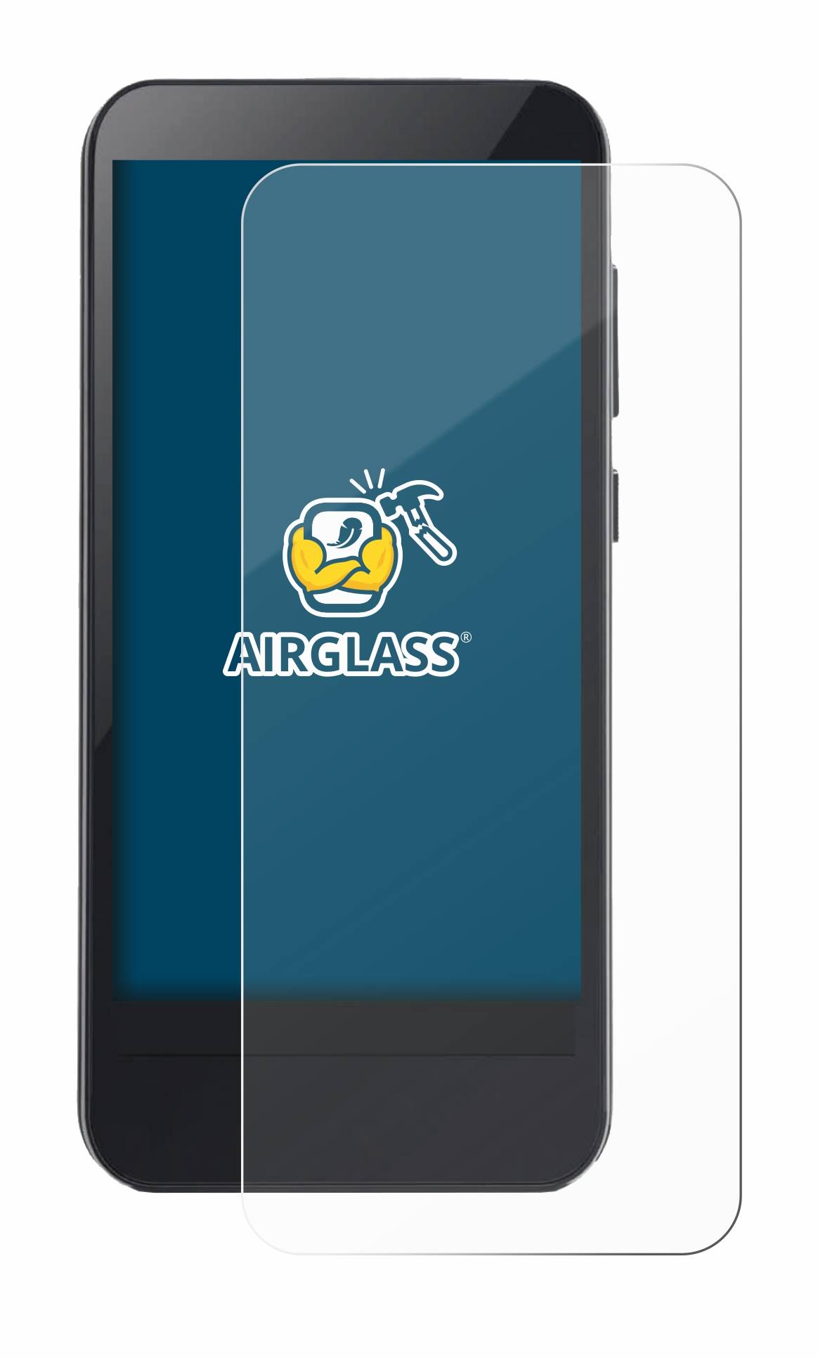 BROTECT AirGlass Glas Panzer-Folie für Omnipod 5 - Schutzglas
