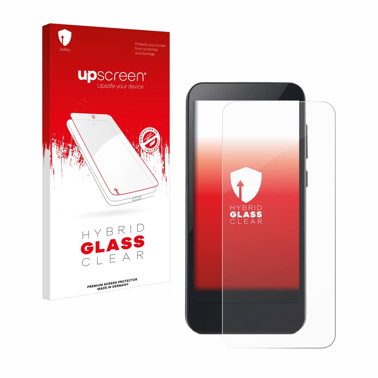upscreen Hybrid Glas Panzer-Folie für Omnipod 5