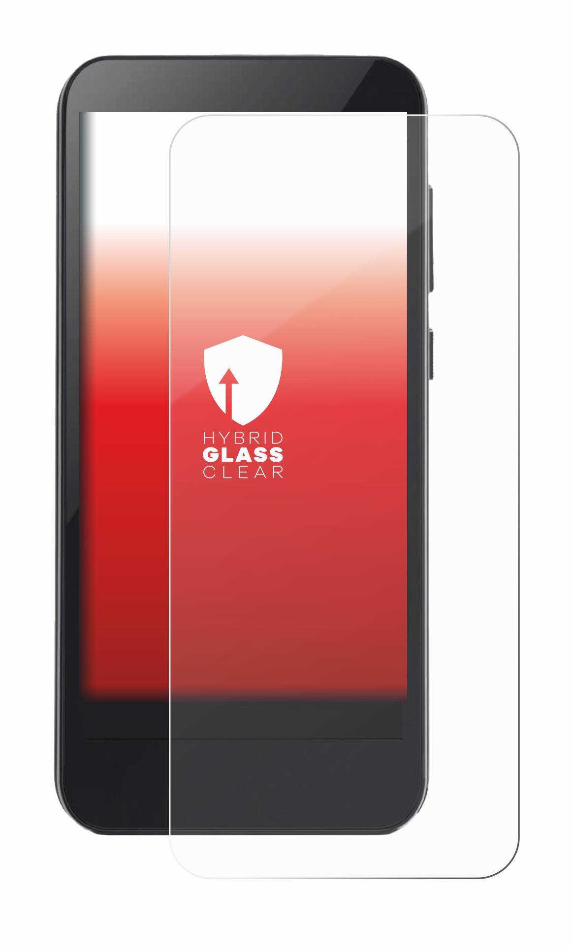 upscreen Hybrid Glas Panzer-Folie für Omnipod 5