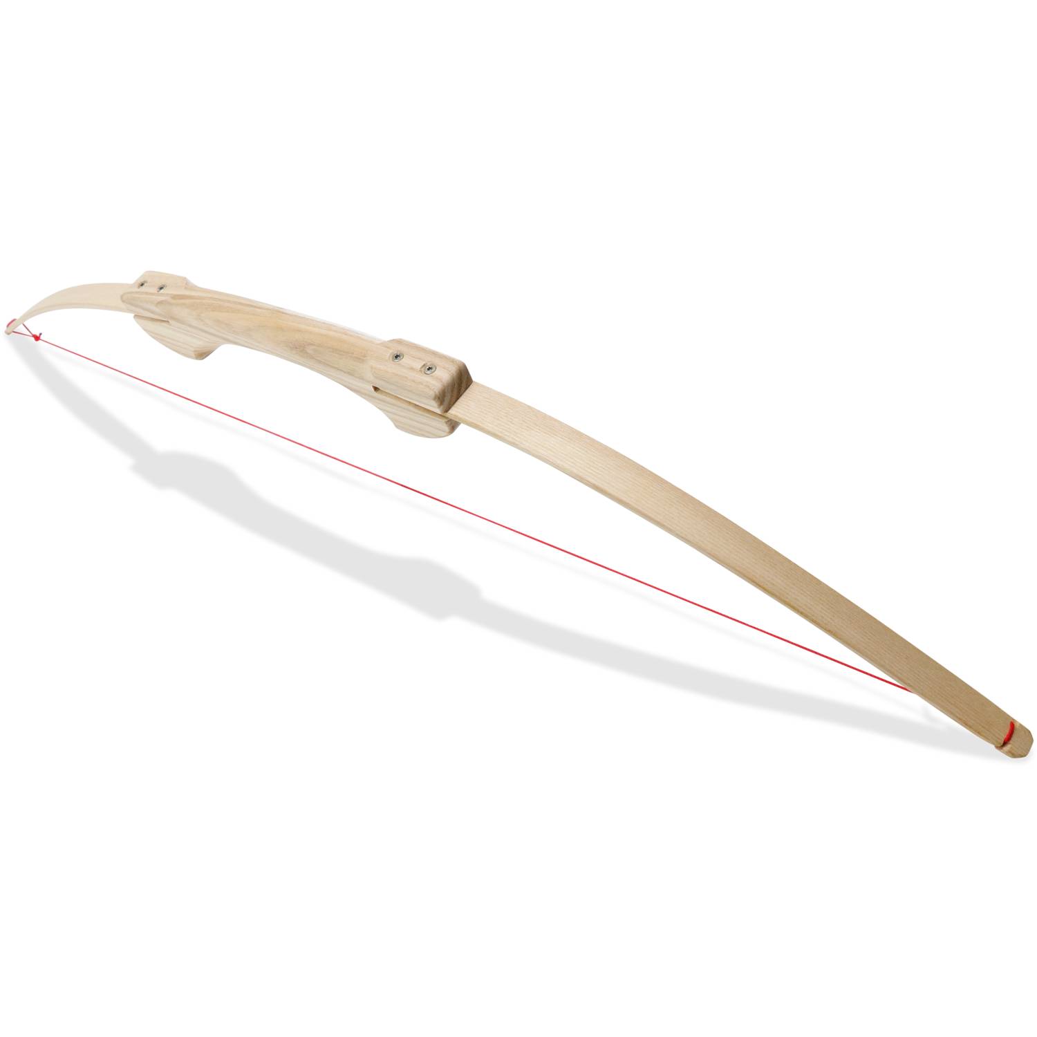 BestSaller 1267 Reise-Bogen Esche +3 Pfeile ca.80 cm, unmontiert 4 Schrauben, natur