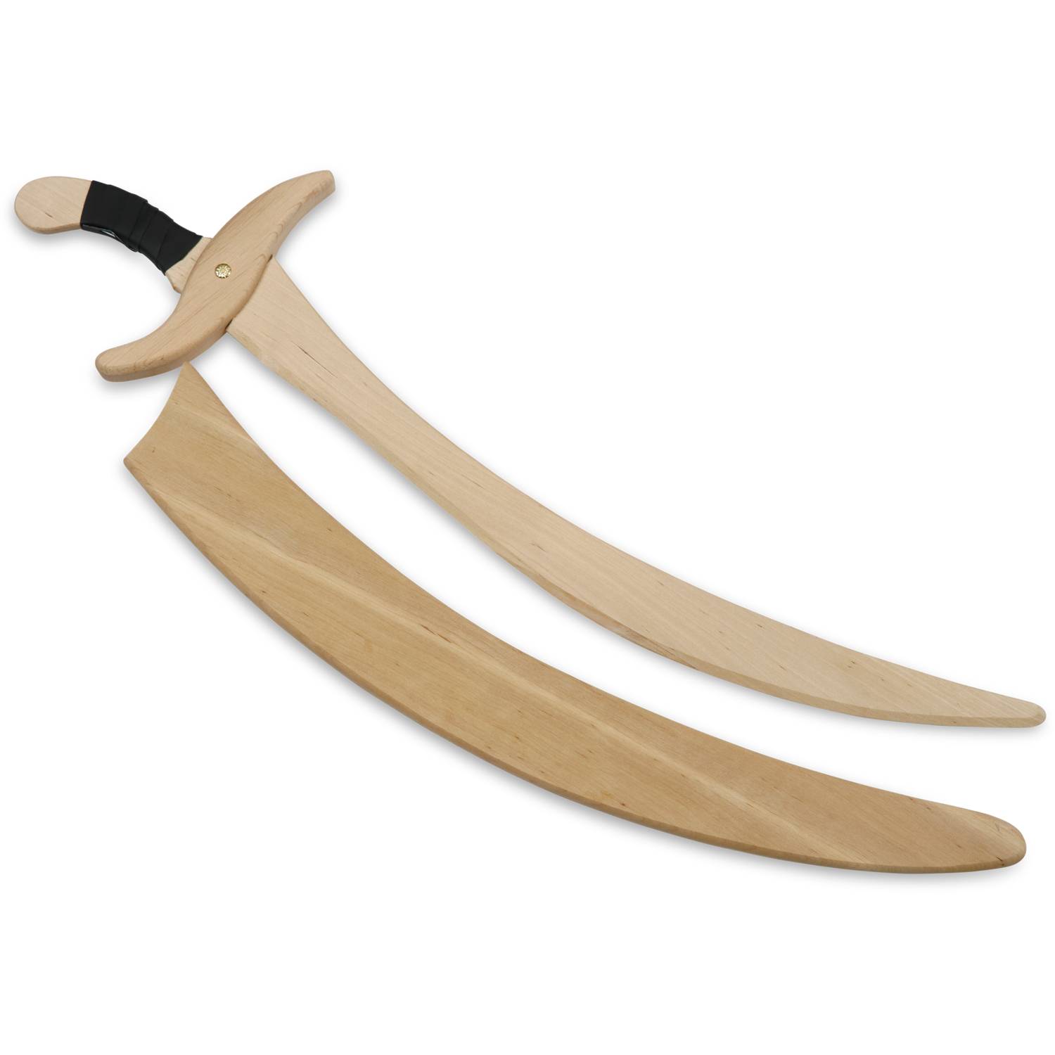 BestSaller 11259 Captain Cord Set mit Holzhülle, Birke, schw. Wickelung, natur, 2-teilig (1 Set)