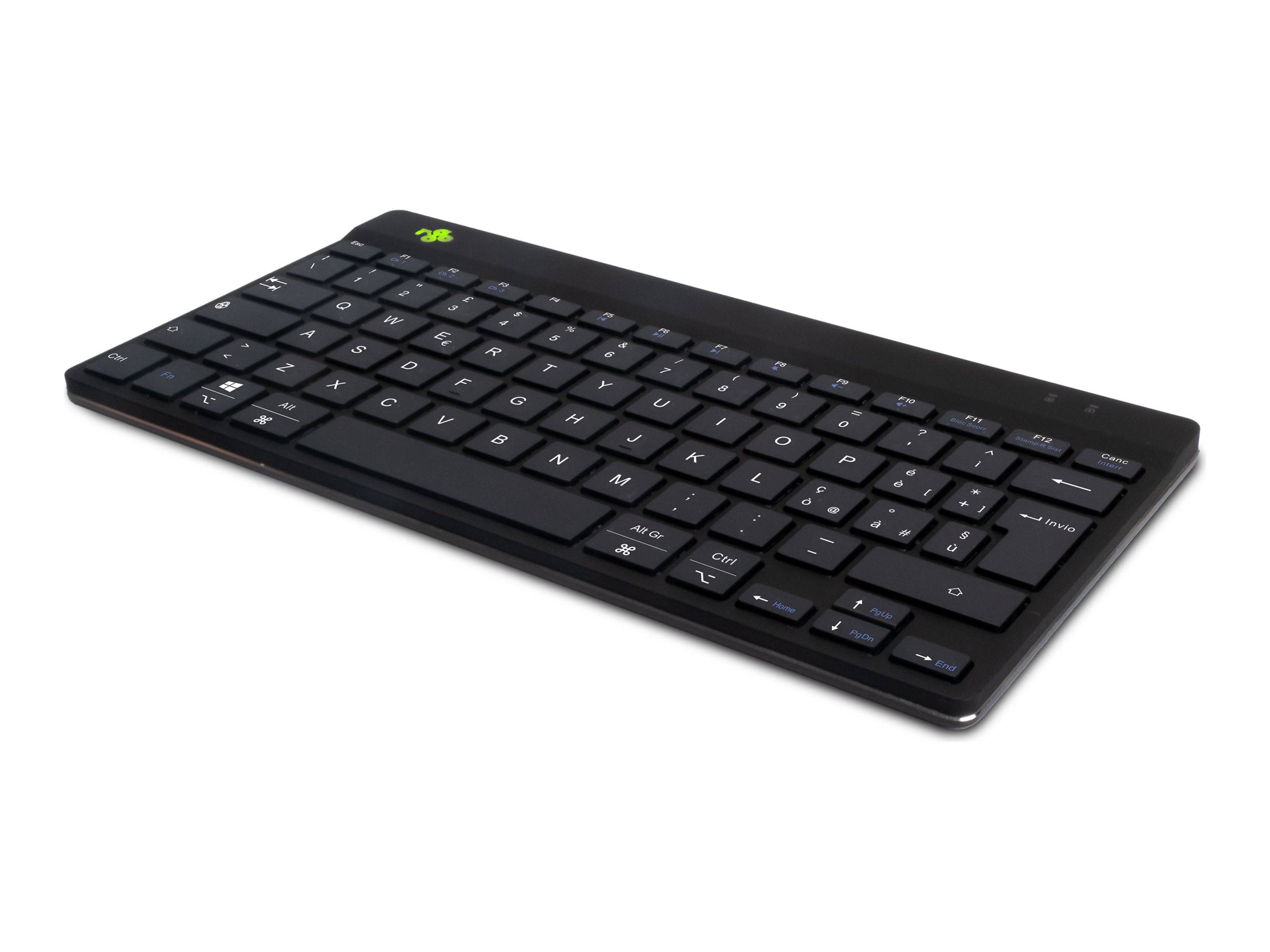 R-Go Tastatur Compact Break IT-Layout kabellos schwarz