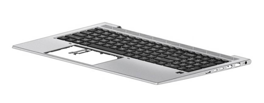 HP M07491-031, Gehäuse-Unterteil+Tastatur, UK Englisch, Tastatur mit Hintergrundbeleuchtung, HP, EliteBook 850 G7