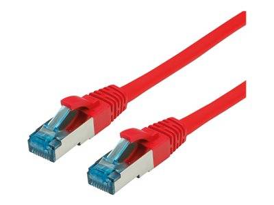 VALUE Patchkabel Kat.6A Class EA rot 1m Netzwerk & Smart Home Netzwerk-Zubehör Netzwerk- und
