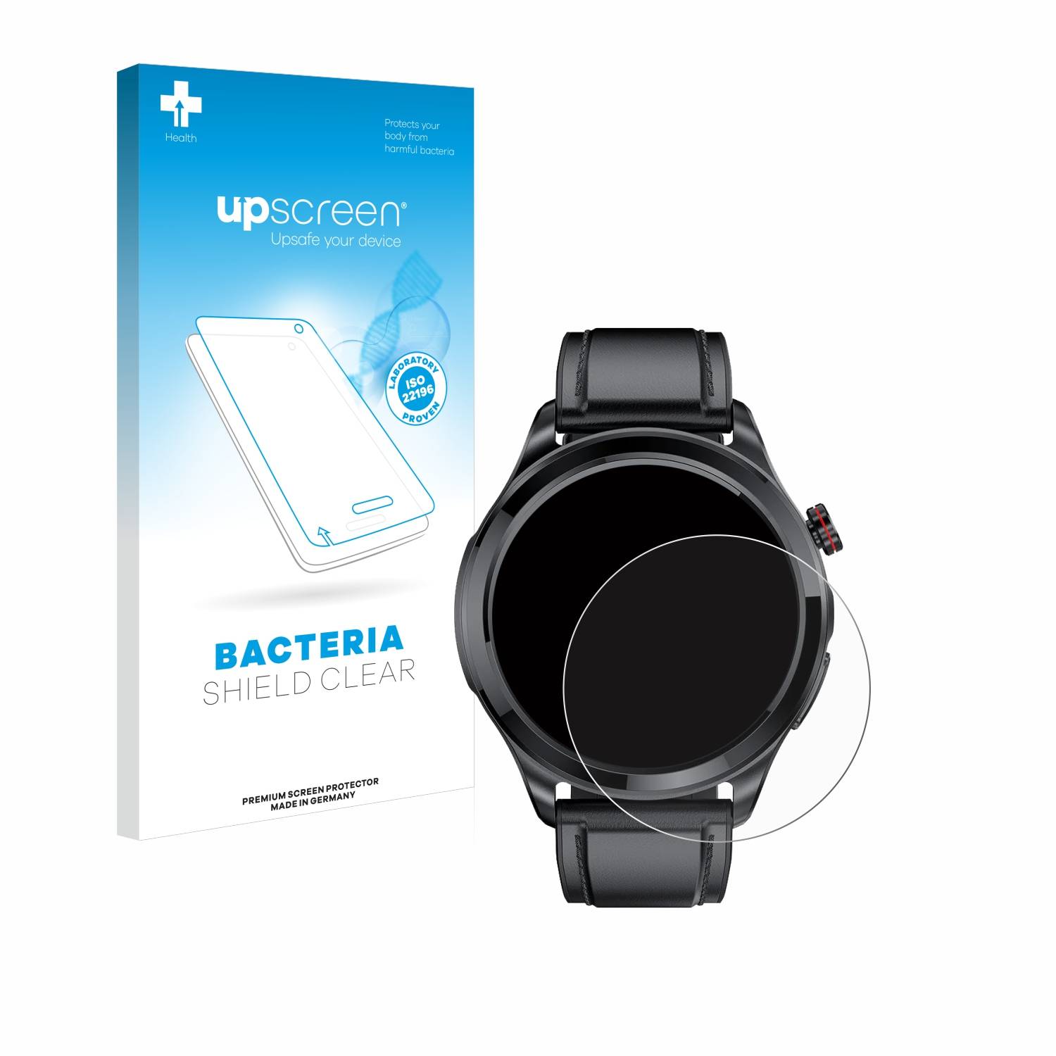 upscreen Bacteria Shield Schutzfolie für Kardena Care Pro 3 - Antibakteriell