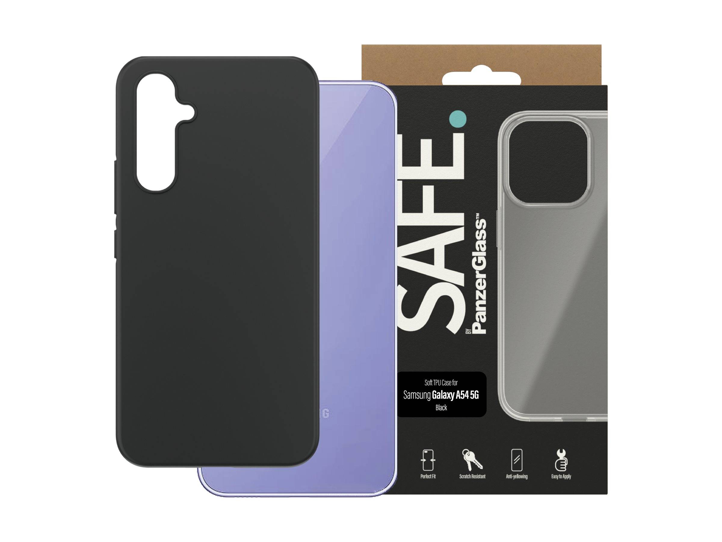 PANZERGLASS - SAFE. by PanzerGlass - Hintere Abdeckung für Mobiltelefon