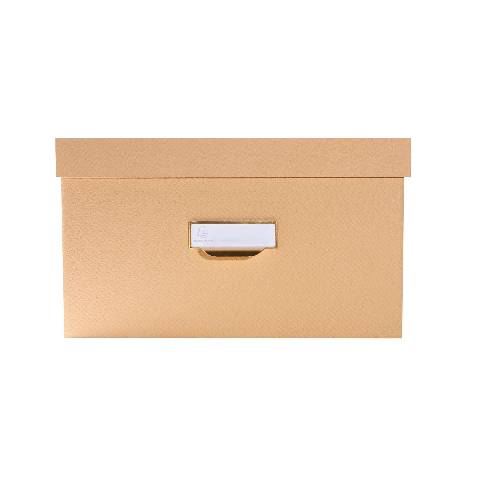 Exacompta Set mit 3 Boxen, Office by me - Beige - 79602E