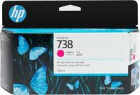 HP 738 - 130 ml - Magenta - original - DesignJet - Tintenpatrone - für DesignJet