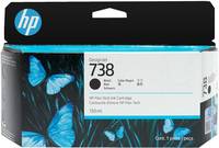 HP 738 - 130 ml - Schwarz - original - DesignJet