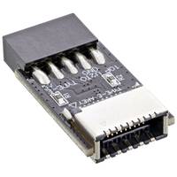 INLINE - USB 2.0 zu USB 3.2 Typ-E Key-A Adapter intern