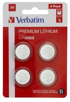 Verbatim - Batterie 4 x CR2032 - Li