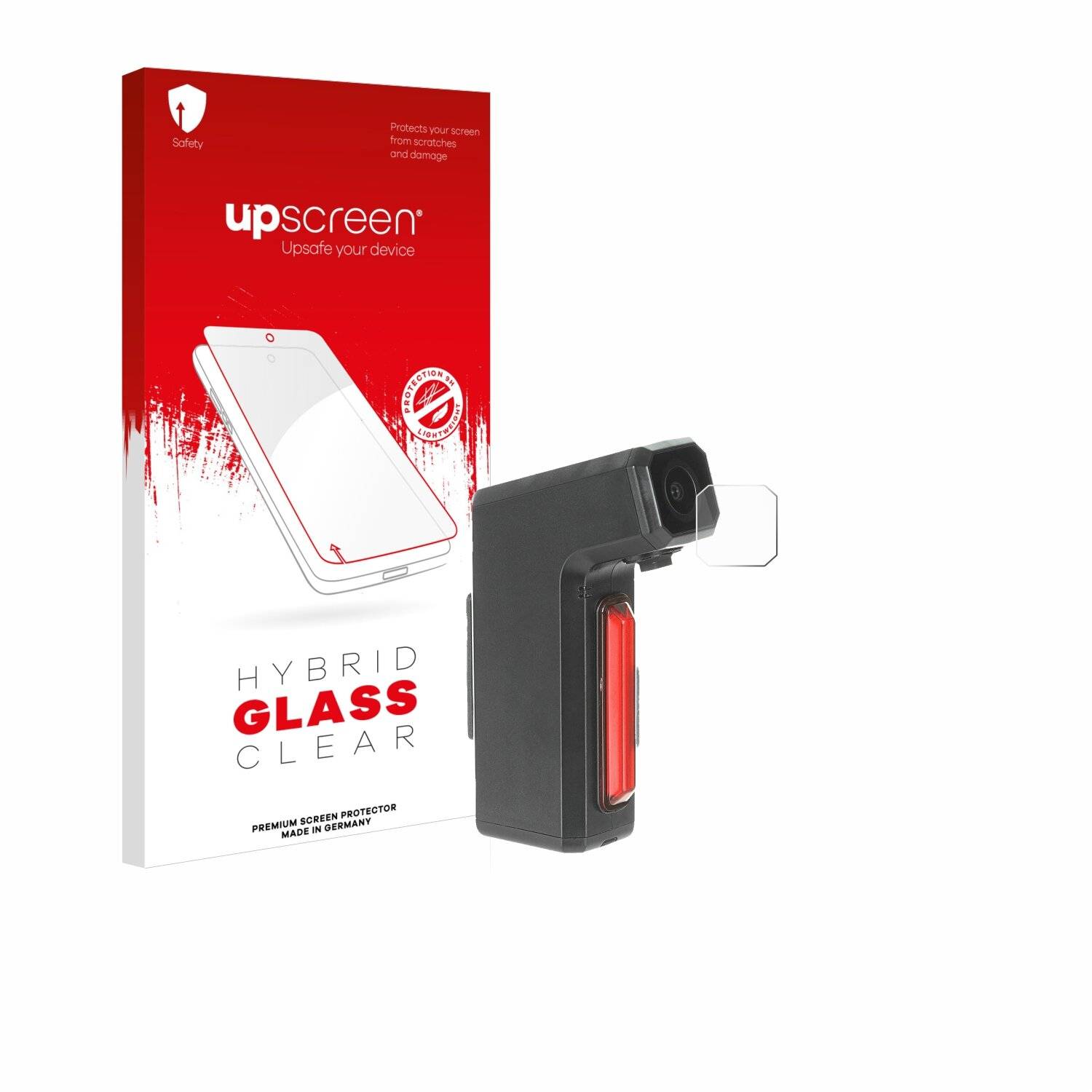 upscreen Hybrid Glas Panzer-Folie für Tooo Cycling