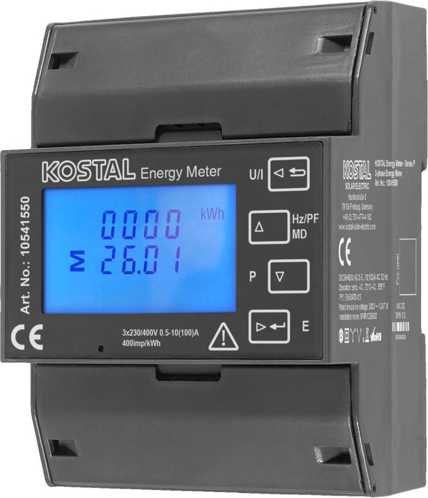 KOSTAL SolarElectric Energy Meter Series P 10541550