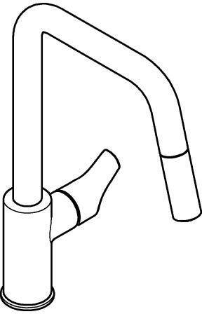 EurosmartEinhand-Spültischbatterie · 1/2″hoher AuslaufEinlochmontageGROHE Long-Life OberflächeGROHE SilkMove 28 mm Keramikkartuschemit integriert