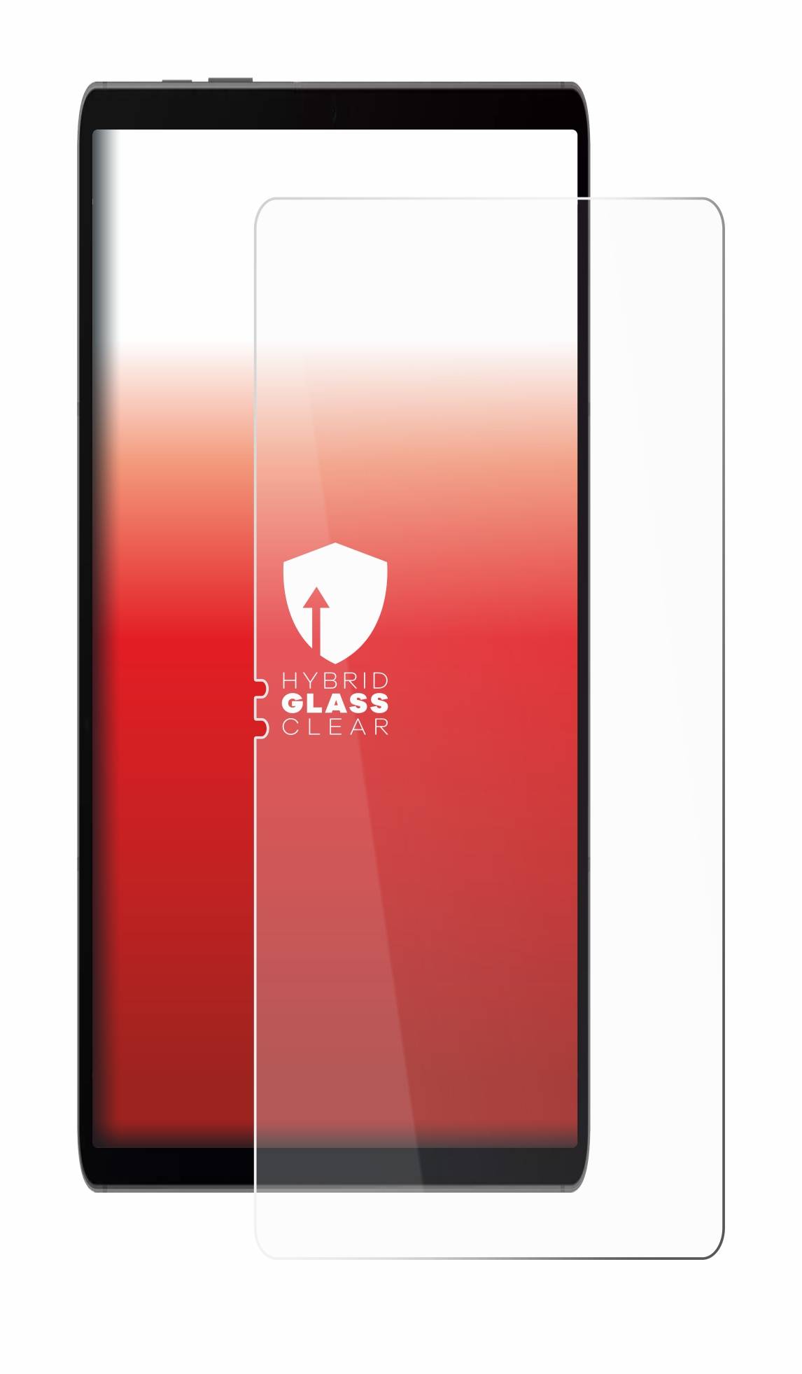 upscreen Hybrid Glas Panzer-Folie für Samsung Galaxy Tab S9 FE