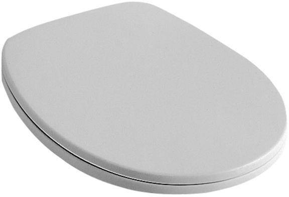 Villeroy & Boch O.novo · WC-Sitz · aus Duroplast · Oval · Scharniere aus Edelstahl · 01 Weiß Alpin