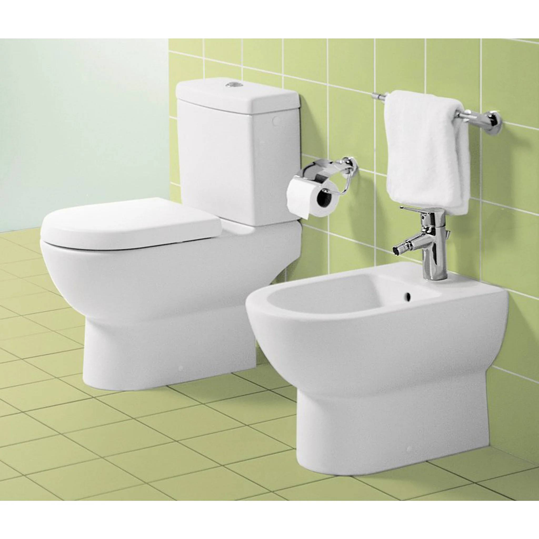 Villeroy & Boch Subway WC-Sitz mit quick-relase und Soft Closing Funktion, weiß, 1 Stk.