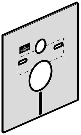 Villeroy & Boch Kollektionsübergreifendes Zubehör · ViProtect Schallschutz Set · aus Kunststoff · inkl. Zubehör · (auf Wunsch)Weitere technisch