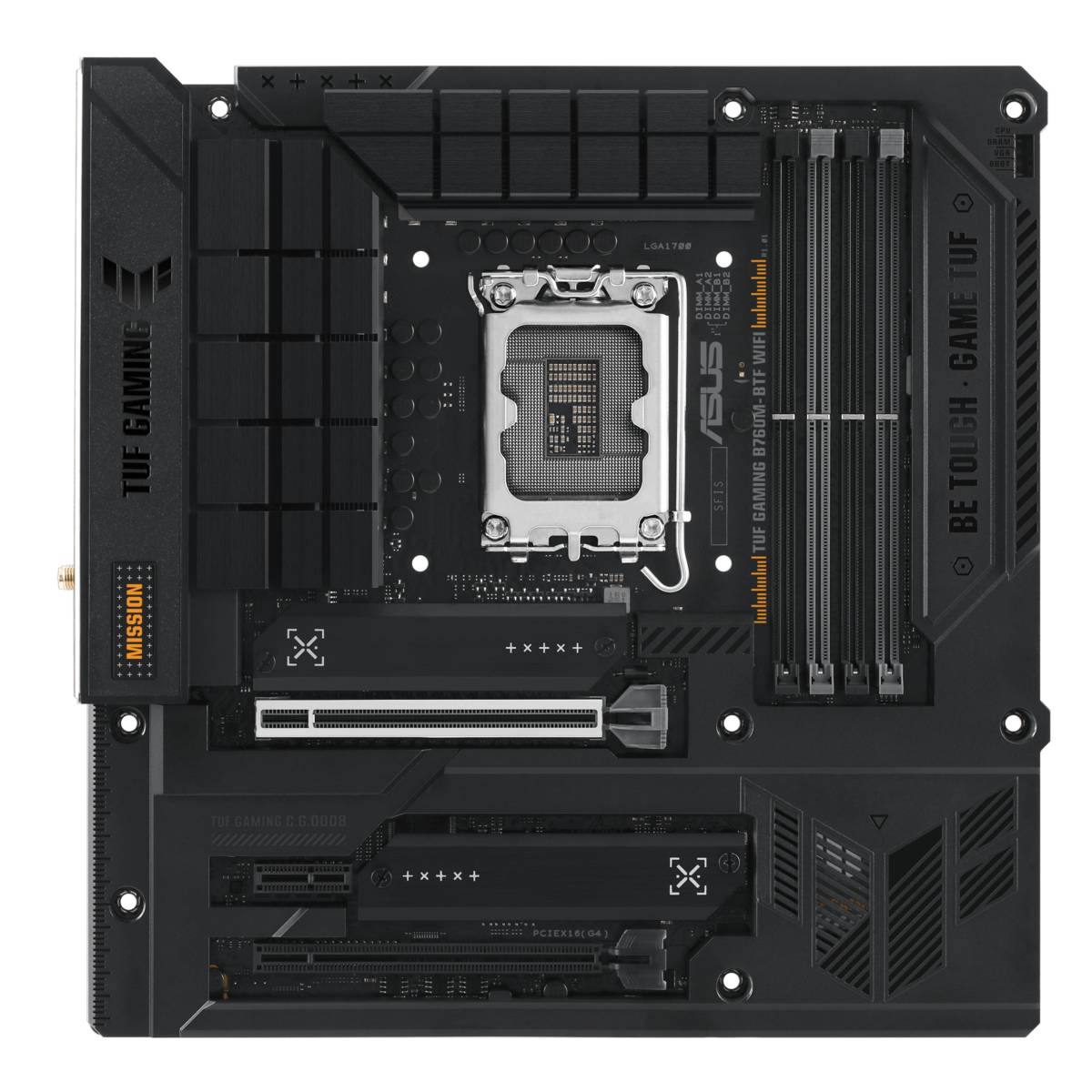 MB TUF GAMING B760M-BTF WIFI Intel,1700,DDR5,mATX