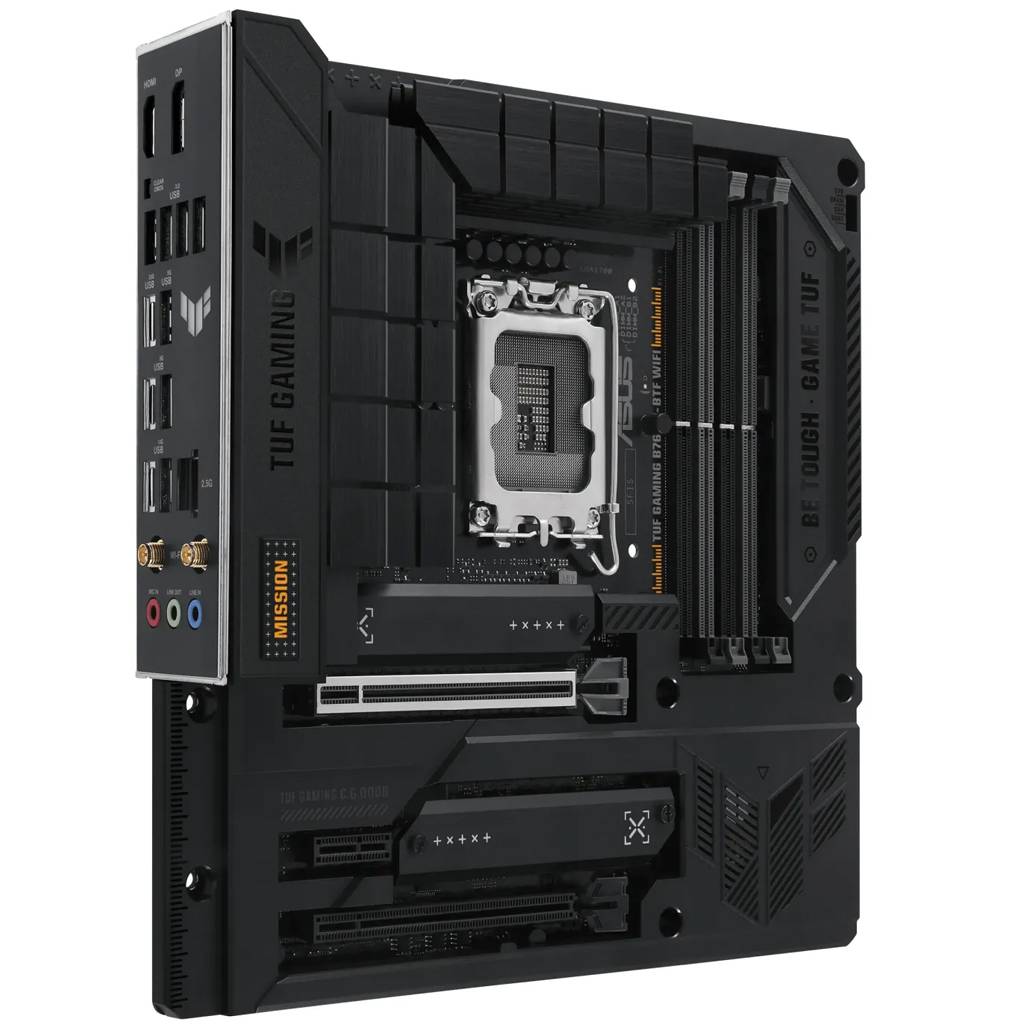 ASUS TUF GAMING B760M-BTF WIFI - Motherboard - micro ATX - LGA1700-Sockel - B760 Chipsatz - USB 3.2 Gen 1, USB 3.2 Gen 2