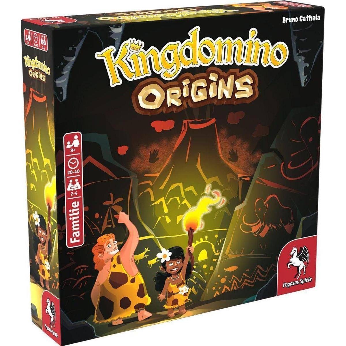 Kingdomino Origins, Brettspiel, für 2-4 Spieler, ab 8 Jahren (DE-Ausgabe)