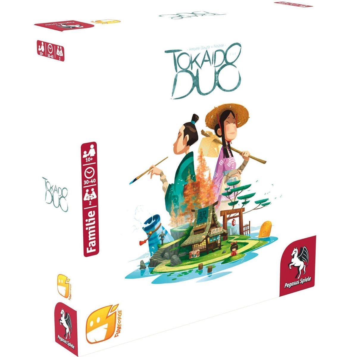 Tokaido Duo, Brettspiel, für 2 Spieler, ab 10 Jahren (DE-Ausgabe)