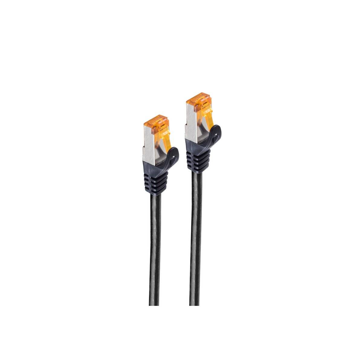 Patchkabel CAT 6a S/FTP Outdoor schwarz 20,0m