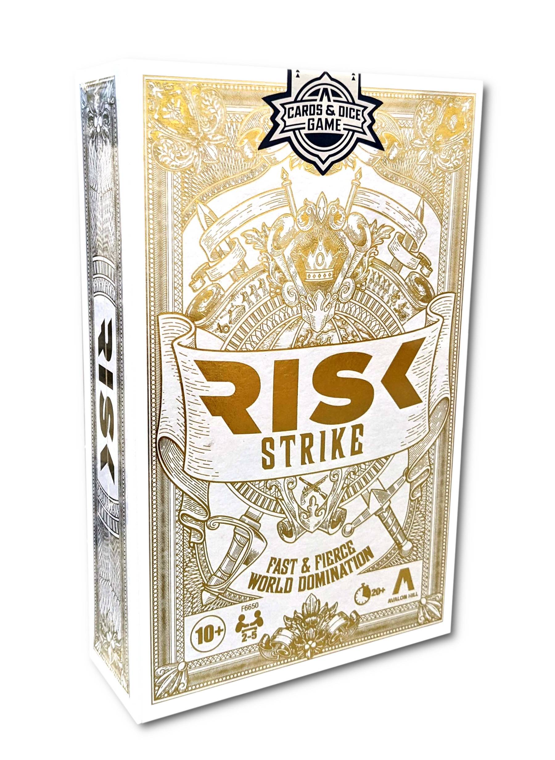 Hasbro - Risk Strike (englisch) Kartenspiel Würfelspiel
