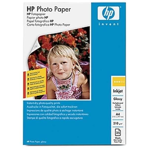 HP Advanced Fotopapier, glänzend - 25 Blatt/A4/210 x 297 mm