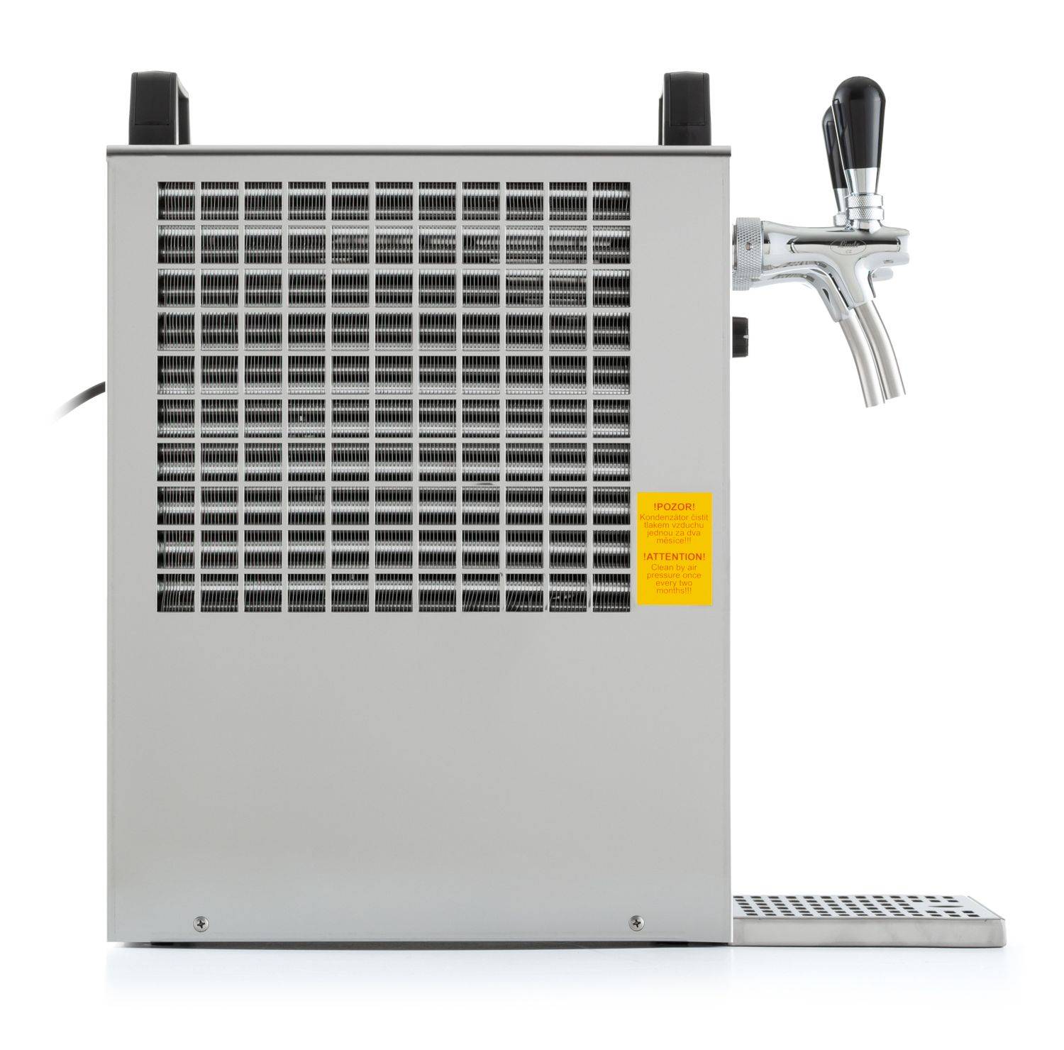 Kontakt40 2-leitig Trockenkühler, Durchlaufkühler 50L/h, Schanksäule, Dreikant,5L Adapter,Untertheke