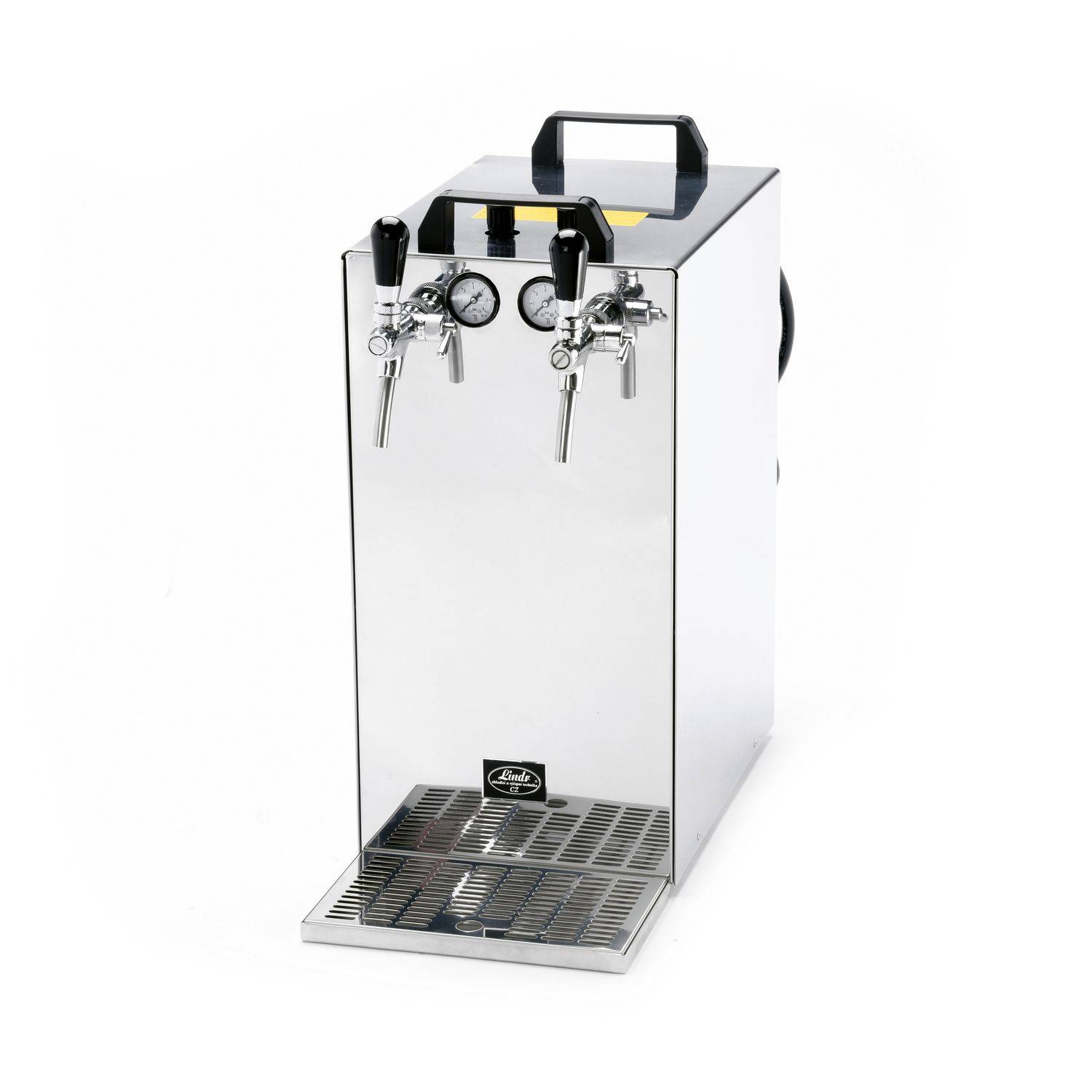 Kontakt 155/R Green Line - Bierzapfanlage 2-leitig Trockenkühlgerät aus Edelstahl, 160 Liter/h