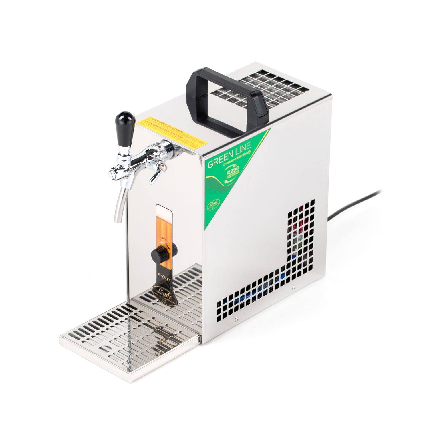 Zapfanlage,Bierkoffer, Durchlaufkühler PYGMY 25 1-leitig Trockenkühler, 35 L/h