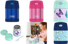 THERMOS Isolier-Speisegefäß FUNTAINER Food Jar, blau Fassungsvermögen: 0,3 L, doppelwandiger Edelstahl,