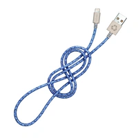 LECORD Lightning Kabel 2m aus Fischnetz blau LECORD Lightning Kabel 2m aus Fischnetz blau