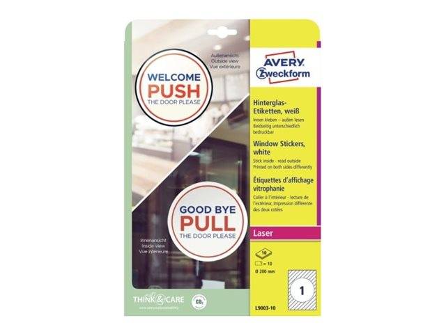 Avery Zweckform - Papier, polypropylene - mattiert