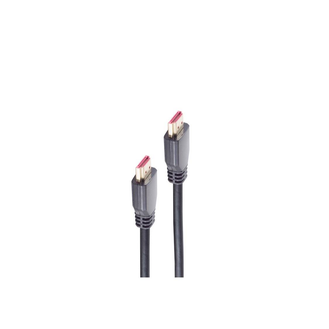 Ultra HDMI Kabel, 8K, ABS, schwarz, 3m