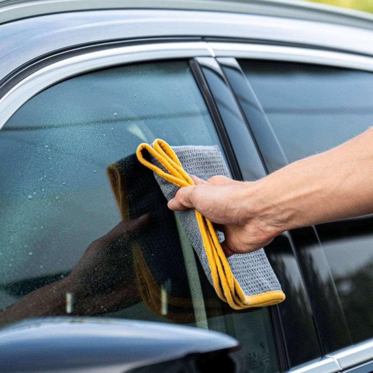 ShinyChiefs WINDOW WASHER GLASREINIGER 500ML + WAFFLE TOWEL SET