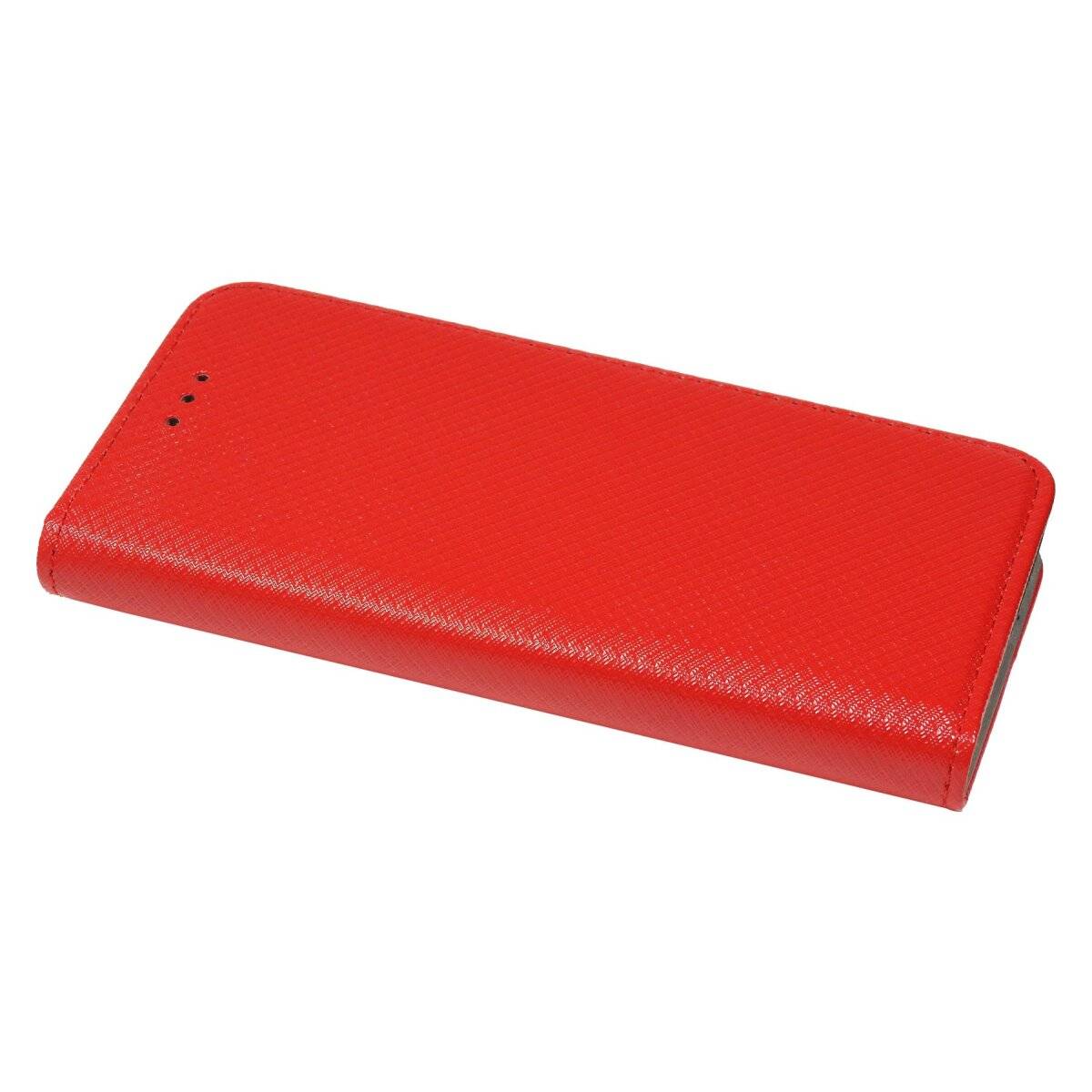 Smart Magnet Tasche Hülle Buch Tasche kompatibel mit Google Pixel 8 Pro Rot