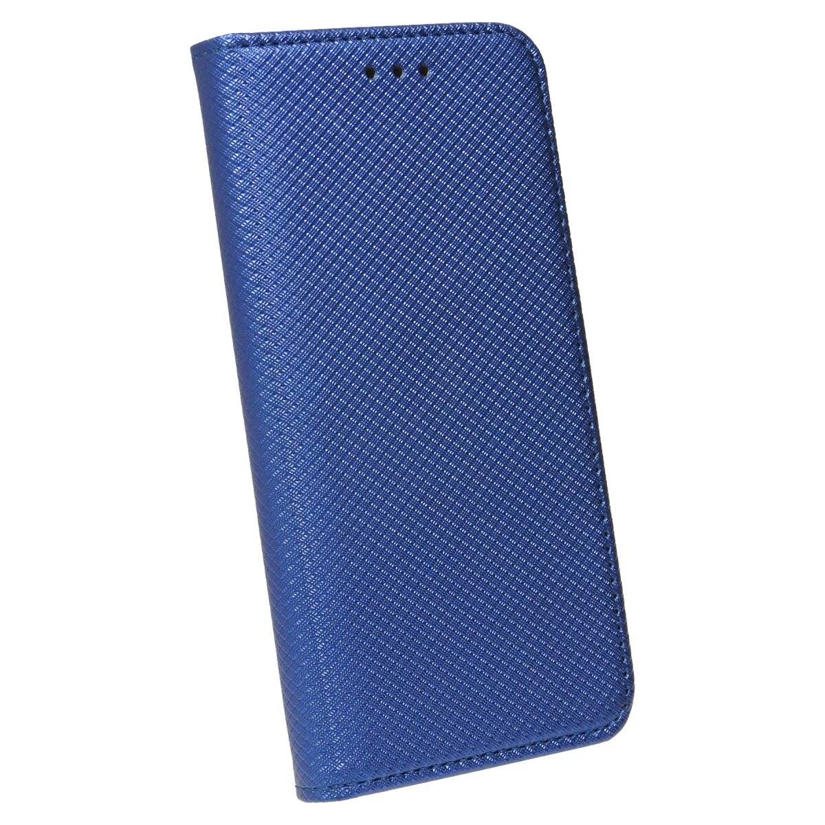 Smart Magnet Tasche Hülle Flip Cover kompatibel mit iPhone 15 Blau