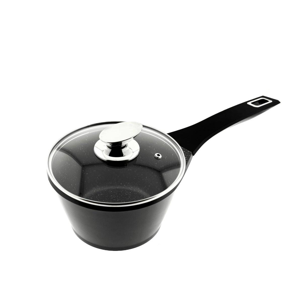 Sauce Pfanne Stiel Kasserolle Topf Bratpfanne Induktion Ø18cm